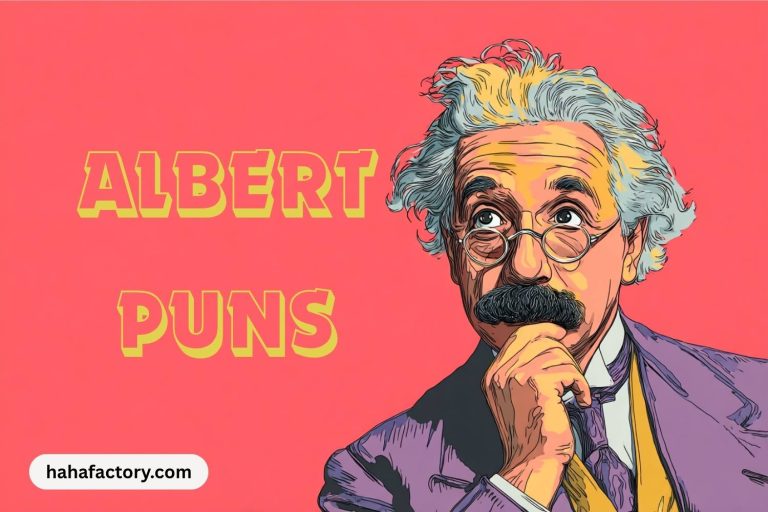 albert puns