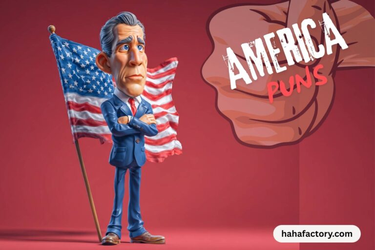 america puns