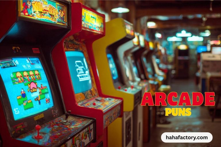 arcade puns