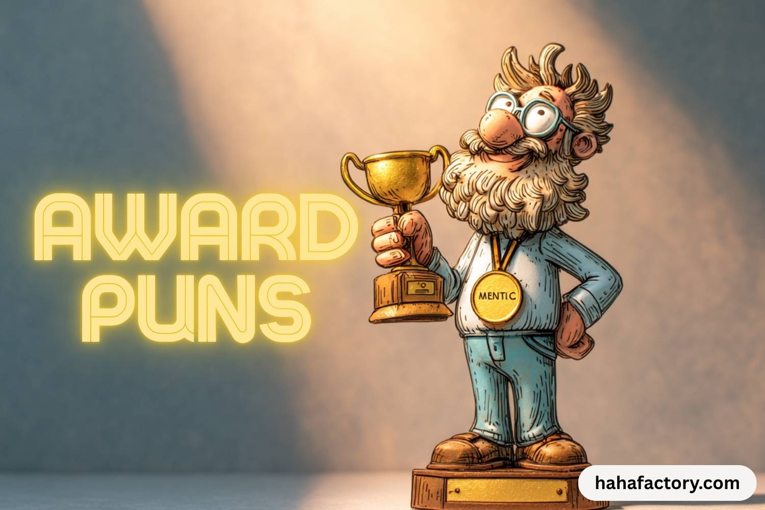 338 Award Puns and Jokes That Make Winning Way More Fun - Haha Factory