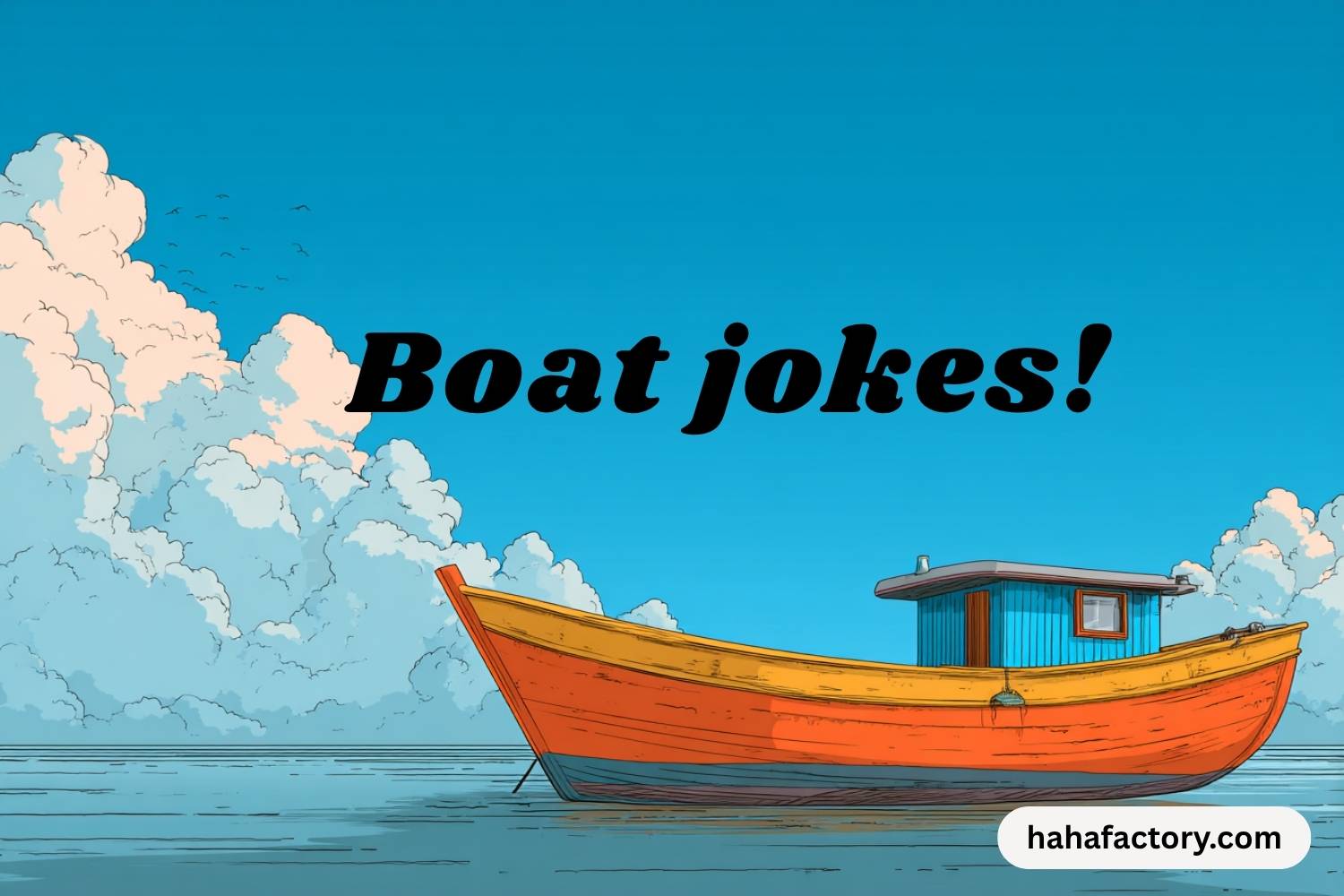 308 Boat Jokes, Puns, and Riddles That Make Big Splash Laughs - Haha ...