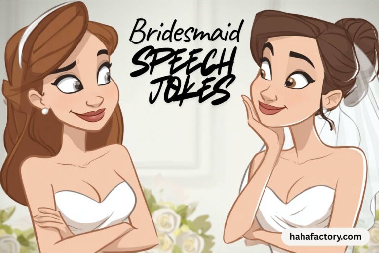 bridesmaid speech jokes