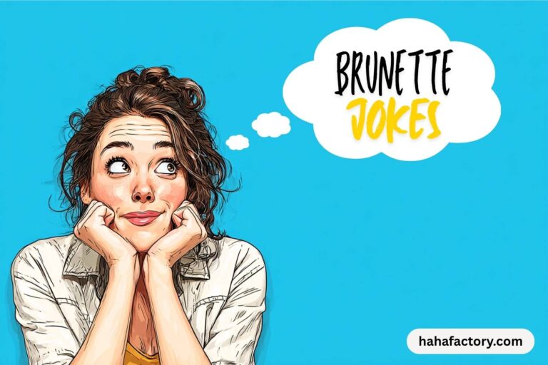 brunette jokes