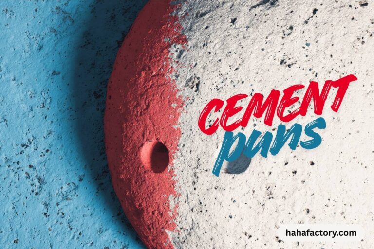 cement puns