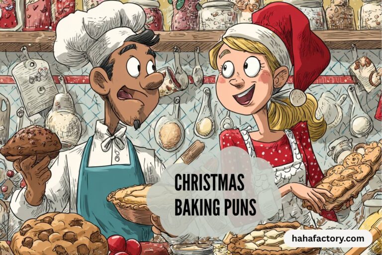 christmas baking puns