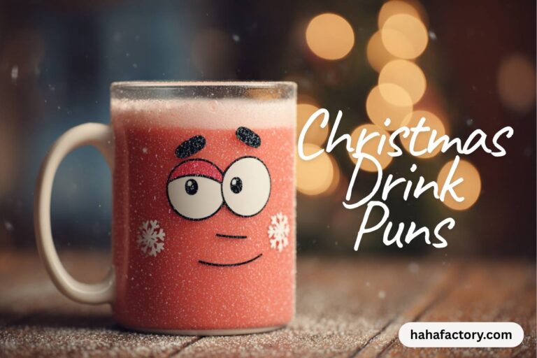 christmas drink puns