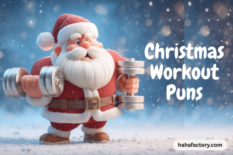 christmas workout puns