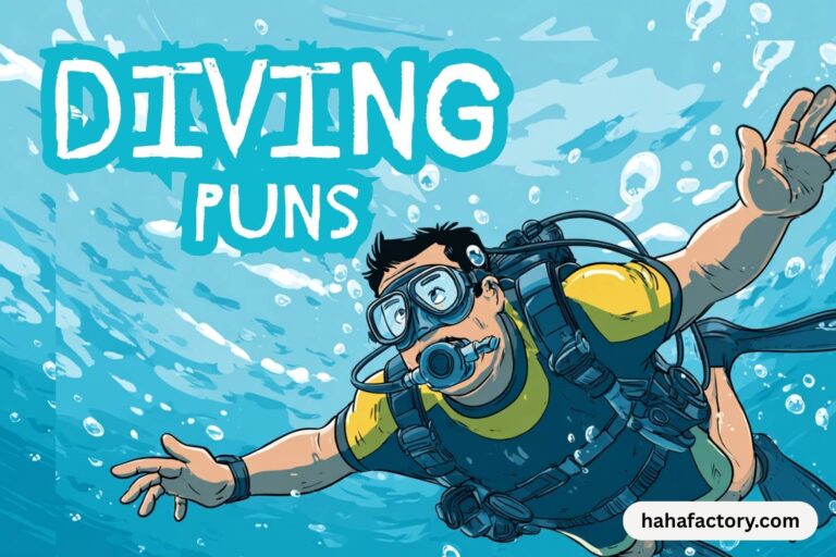 diving puns