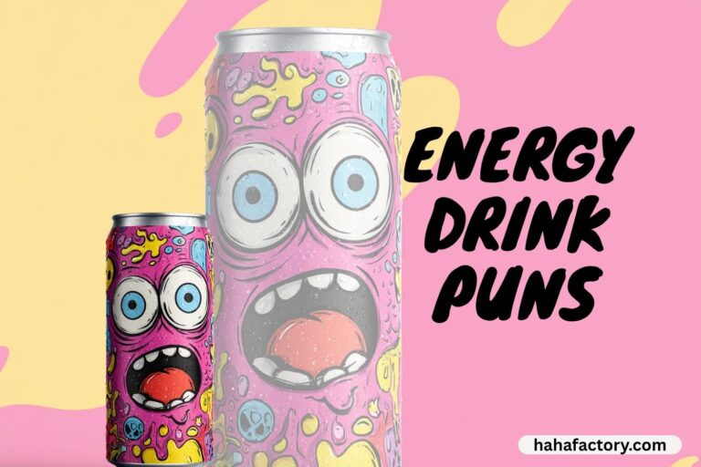 energy drink puns