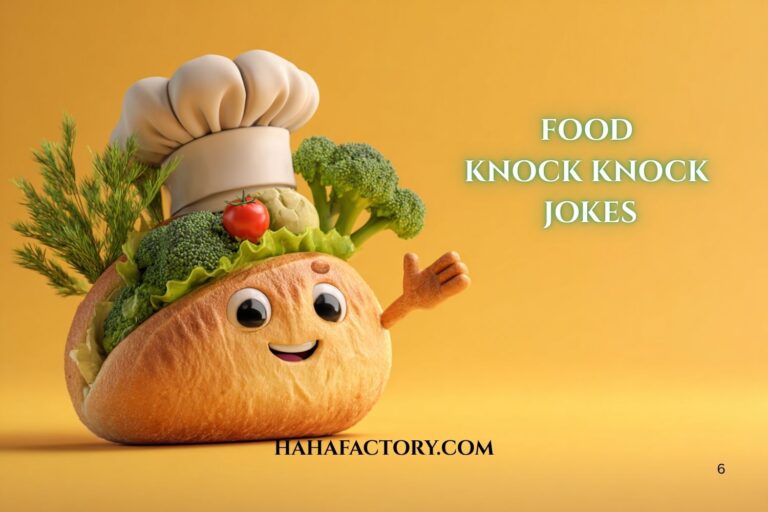 food knock knock jokes