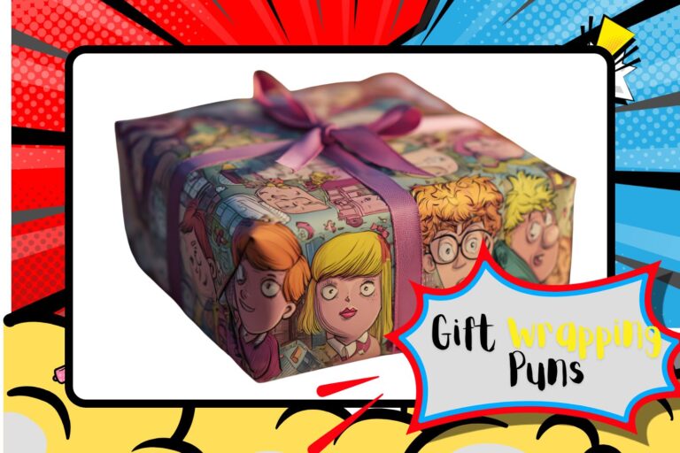 gift wrapping puns
