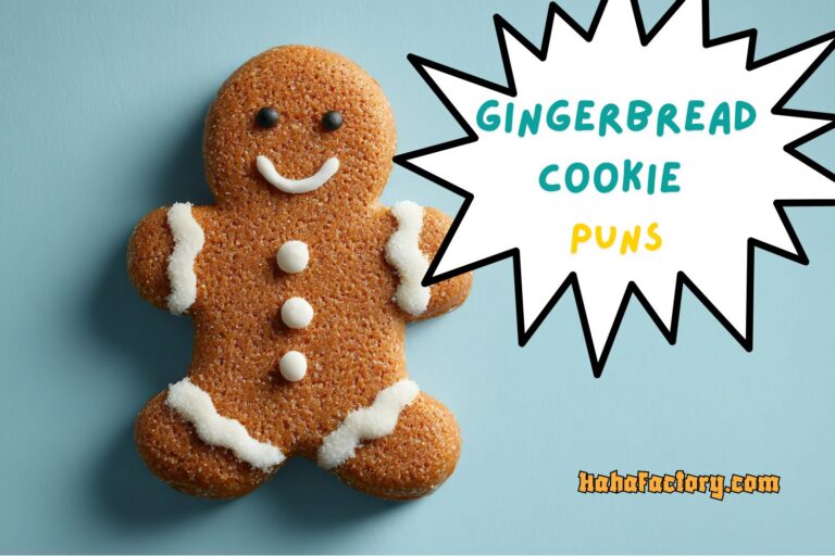 gingerbread cookie puns