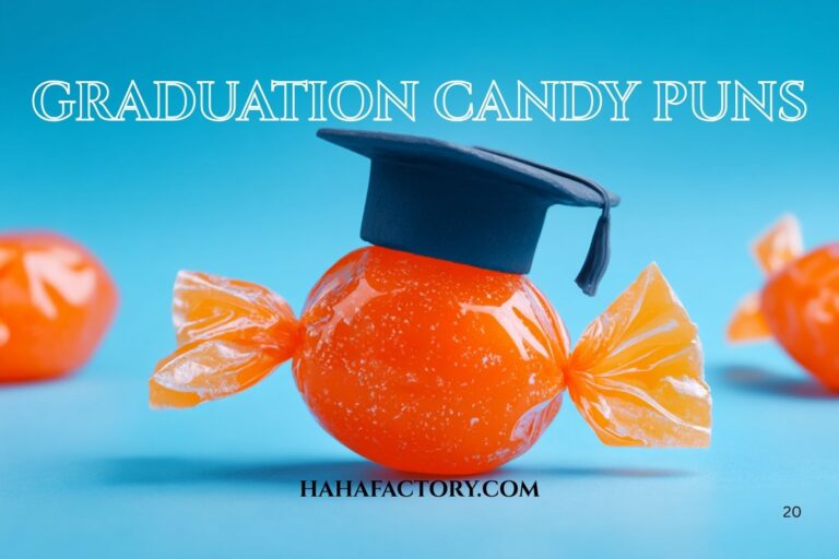 graduation candy puns