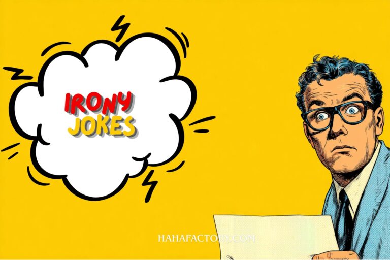 irony jokes
