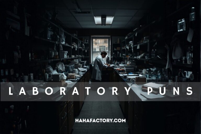 laboratory puns