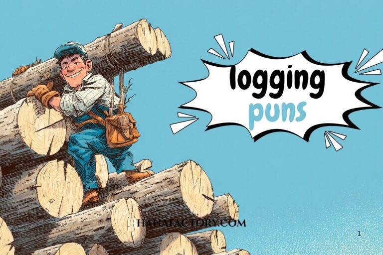 logging puns