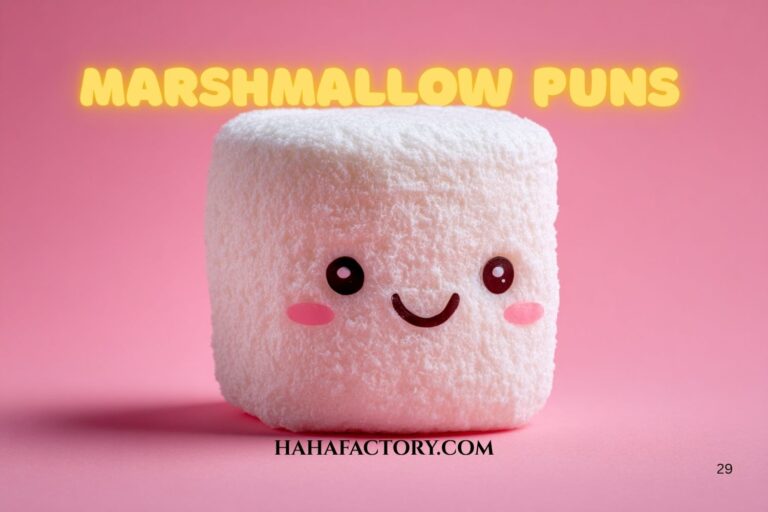 marshmallow puns