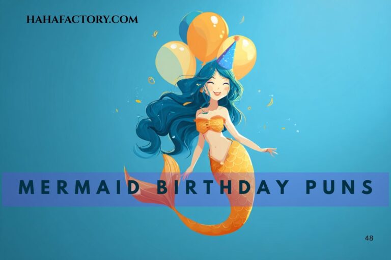 mermaid birthday puns