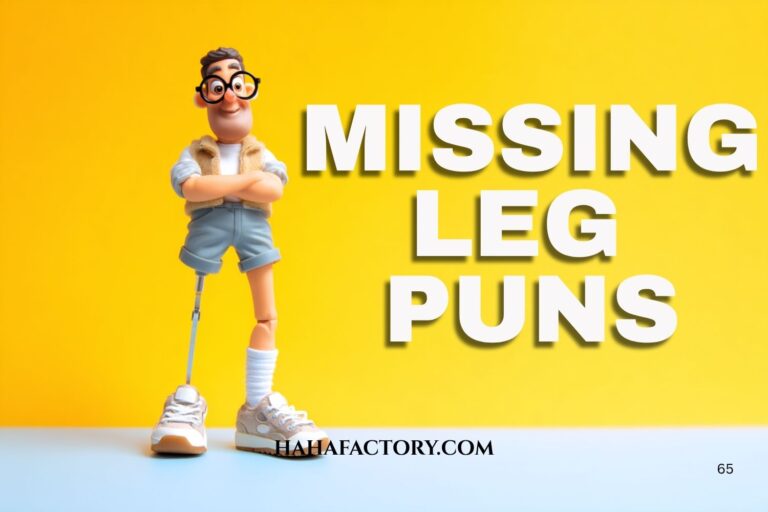 missing leg puns