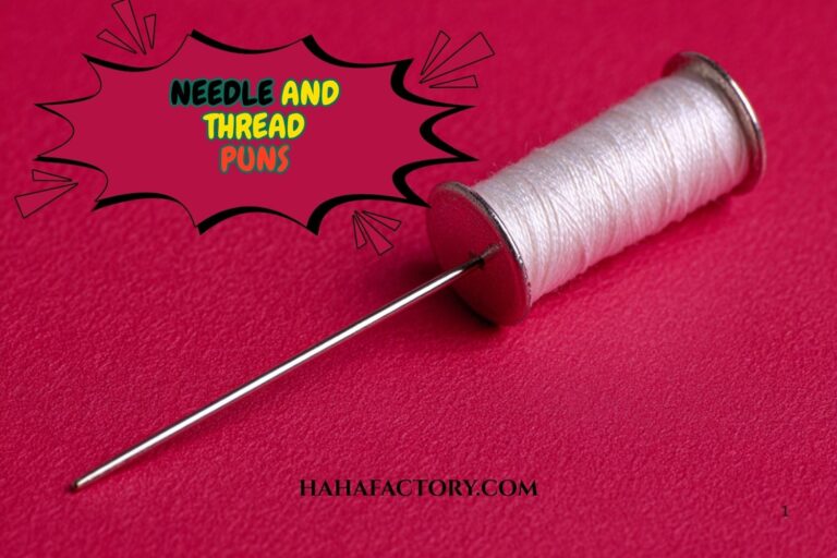 needle and thread puns